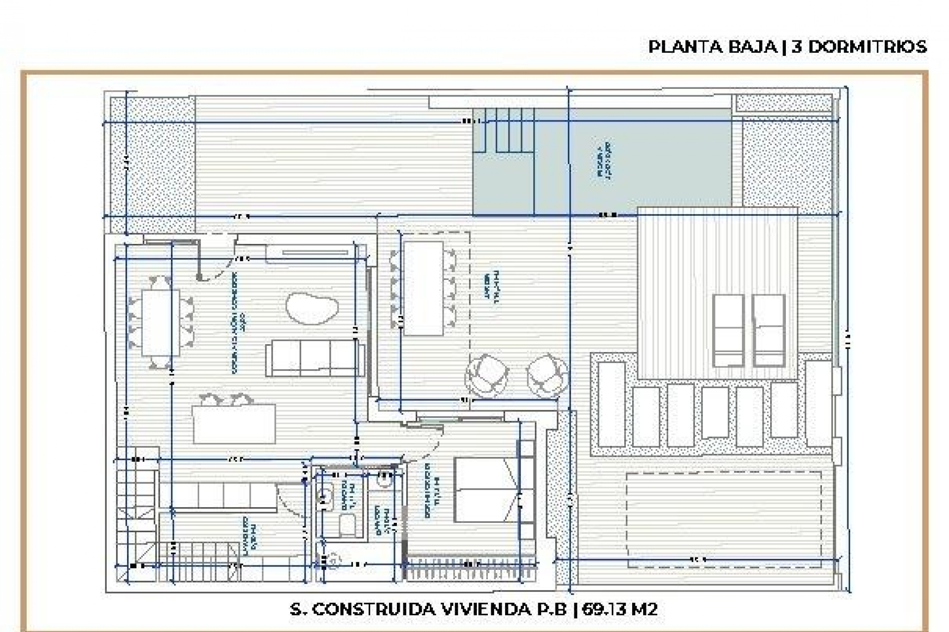 Propriété neuve à vendre - Villa for sale - Torre Pacheco - Roldan