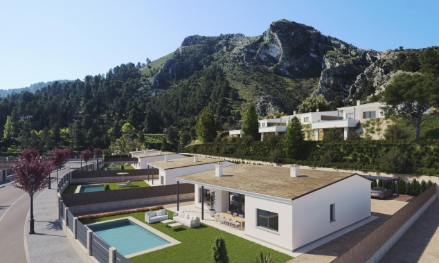Villa à vendre - Propriété neuve à vendre - Penaguila - El Olivar