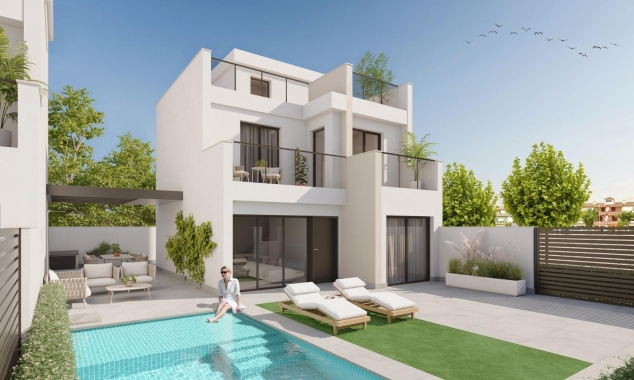 Villa en venta - Nueva propiedad en venta - Los Alcazares - Playa la Atascadera
