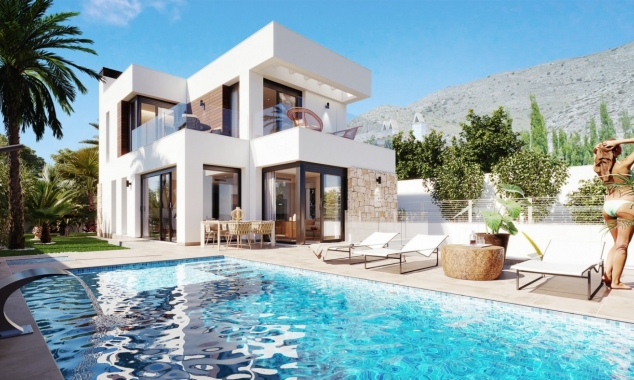 Villa for sale - New Property for sale - Finestrat - Sierra Cortina