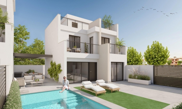 Villa for sale - New Property for sale - Los Alcazares - Los Narejos