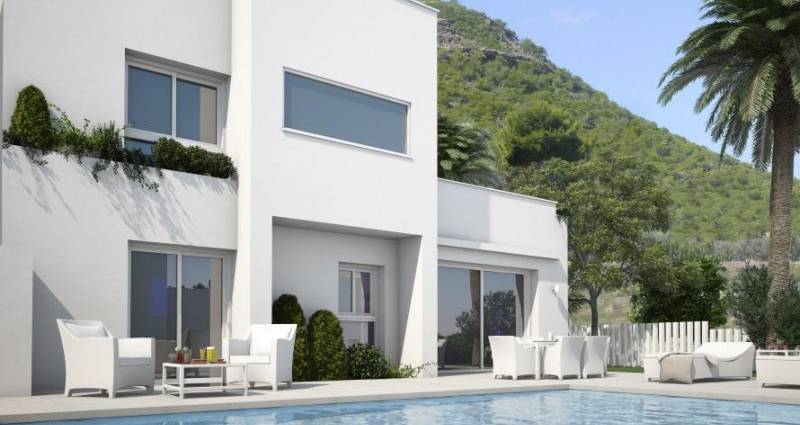 New Build Villas in Guardamar with Sea Views