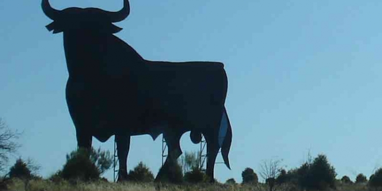 The Osborne Bull on the Costa Blanca (Spain)