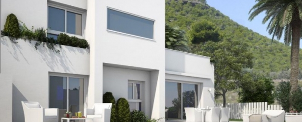 New Build Villas in Guardamar with Sea Views