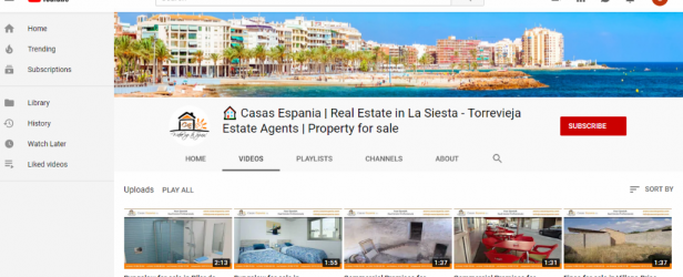 Casas Espania on Youtube