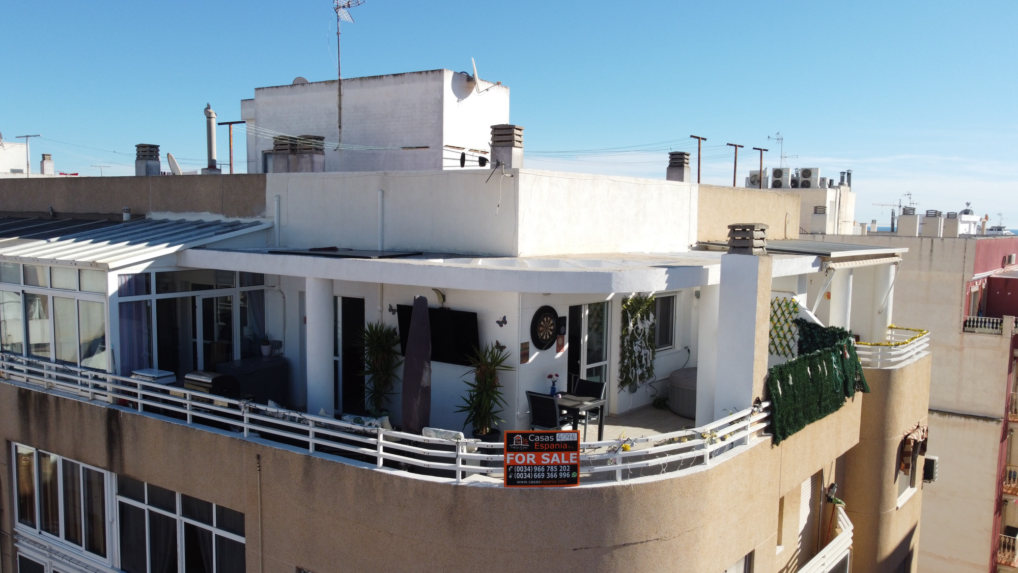 Te koop aangeboden onroerend goed - Penthouse - Torrevieja - Torrevieja Town Centre