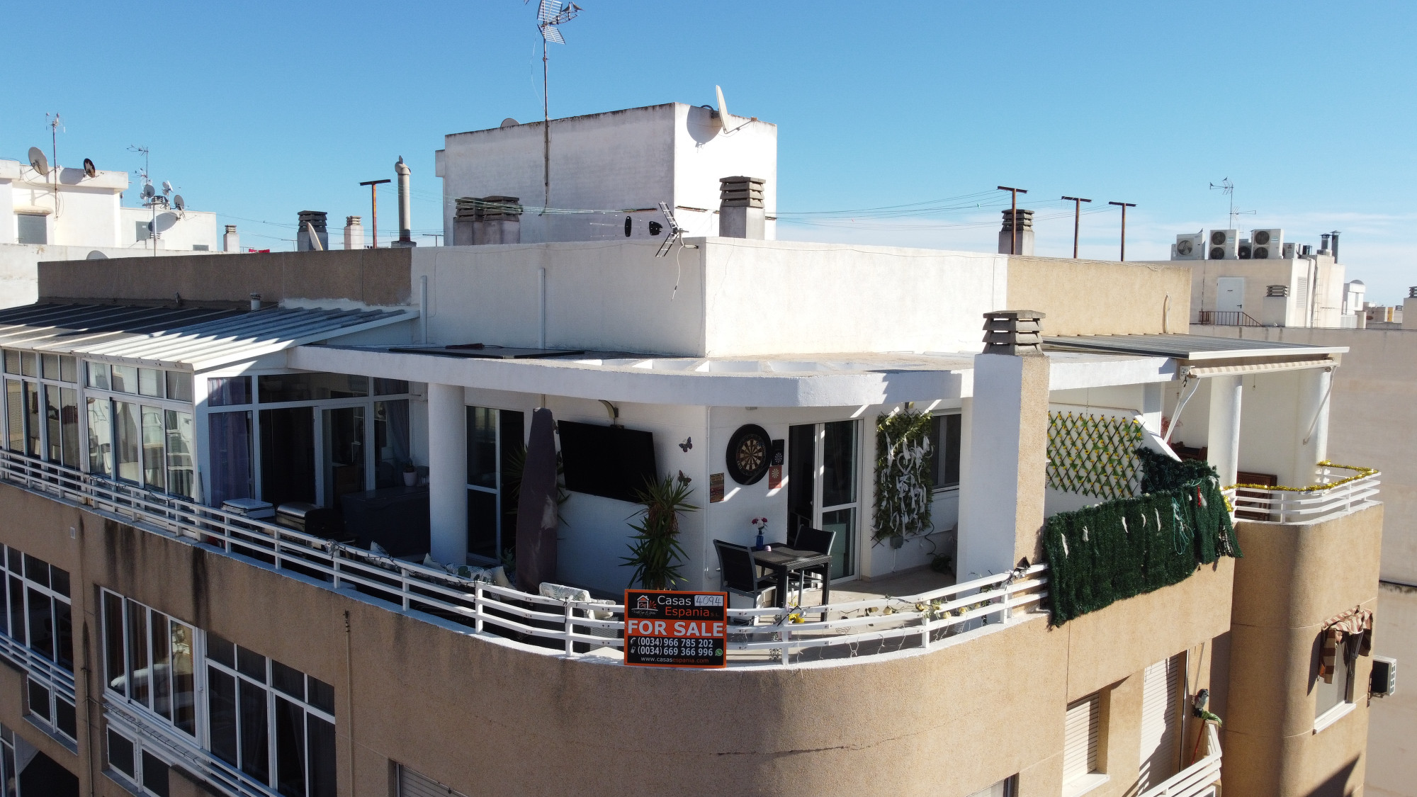 Te koop aangeboden onroerend goed - Penthouse - Torrevieja - Torrevieja Town Centre