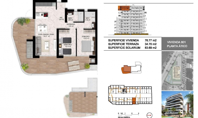 Nueva propiedad en venta - Penthouse - Guardamar del Segura - Guardamar del Segura - Town Centre