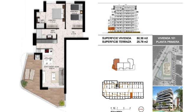 Propriété neuve à vendre - Apartment for sale - Guardamar del Segura - Guardamar del Segura - Town Centre