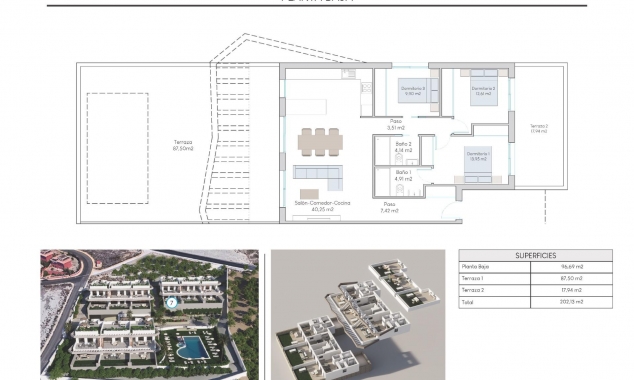 Nueva propiedad en venta - Bungalow for sale - Finestrat - Balcón De Finestrat