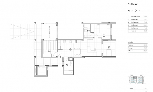 Propriété neuve à vendre - Penthouse - Orihuela Costa - Villamartin