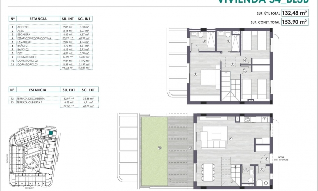 Propriété neuve à vendre - Penthouse - Montfort Del Cid - Alenda Golf