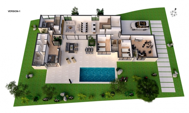 Nueva propiedad en venta - Villa for sale - BAOS Y MENDIGO - Altaona Golf And Country Village