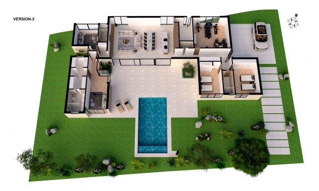 Nueva propiedad en venta - Villa for sale - BAOS Y MENDIGO - Altaona Golf And Country Village