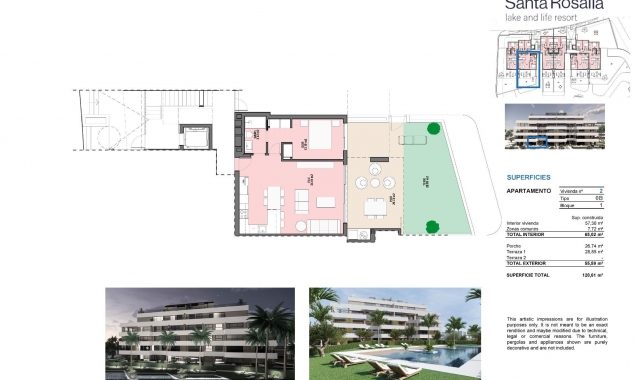 New Property for sale - Apartment for sale - Torre Pacheco - Santa Rosalia Lake and Life Resort