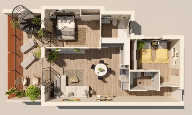 Nueva propiedad en venta - Penthouse - Torrevieja - Torrevieja Town Centre