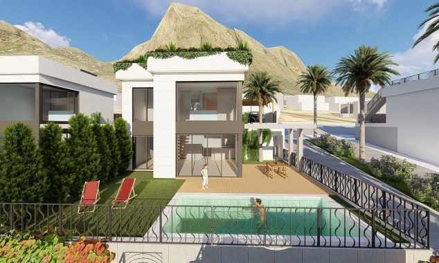 Nieuw onroerend goed te koop - Villa te koop - Polop - Urbanizaciones