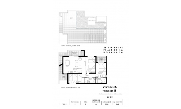New Property for sale - Bungalow for sale - Pilar de la Horadada - pueblo