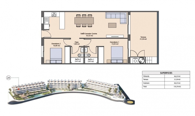 Nieuw onroerend goed te koop - Penthouse - Finestrat - Balcón De Finestrat