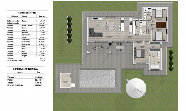 Propriété neuve à vendre - Villa à vendre - Aspe - Poligono 19