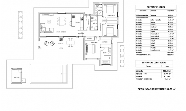Propriété neuve à vendre - Villa à vendre - Aspe - Poligono 19