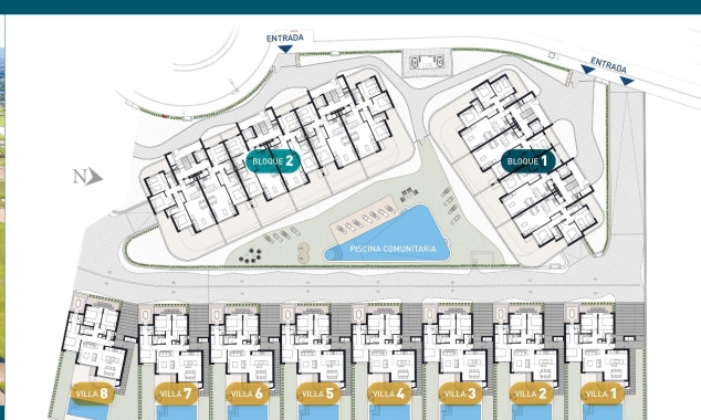 New Property for sale - Apartment for sale - Los Alcazares - Serena Golf and Beach Resort