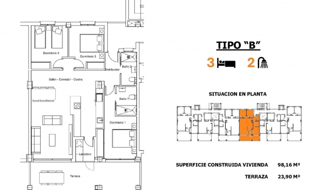 New Property for sale - Apartment for sale - San Miguel de Salinas - San Miguel De Salinas