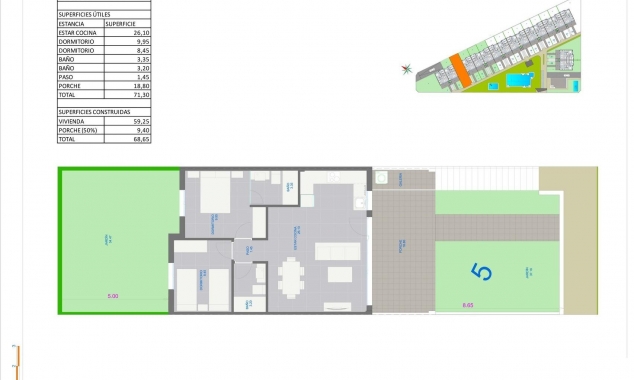 New Property for sale - Bungalow for sale - Pilar de la Horadada - pueblo