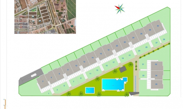 New Property for sale - Bungalow for sale - Pilar de la Horadada - pueblo