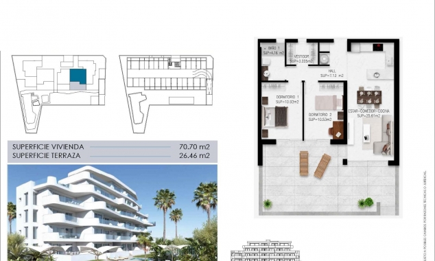 New Property for sale - Apartment for sale - Pilar de la Horadada - Mil Palmeras