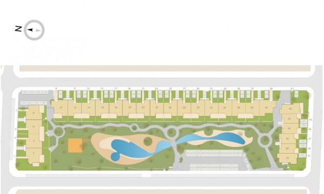 New Property for sale - Bungalow for sale - Orihuela - Vistabella Golf