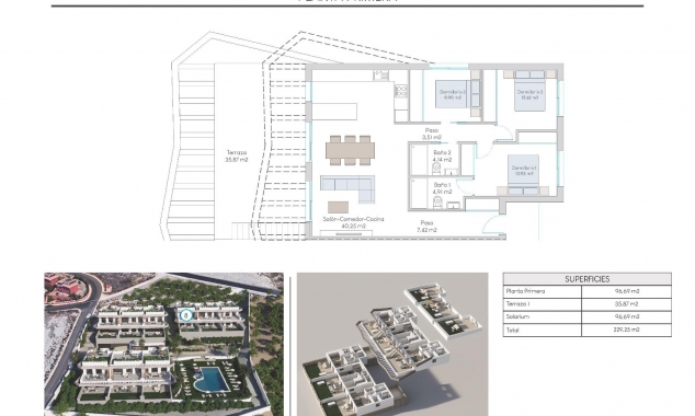Propriété neuve à vendre - Bungalow à vendre - Finestrat - Balcón De Finestrat