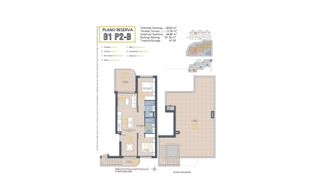 Nieuw onroerend goed te koop - Penthouse - Los Alcazares - Serena Golf and Beach Resort