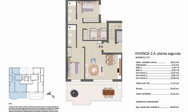 Nueva propiedad en venta - Penthouse - Pilar de la Horadada - Torre de la Horadada