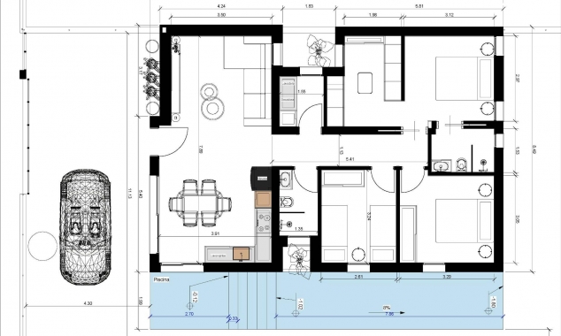 Nueva propiedad en venta - Villa en venta - Benijofar - Urb. Monteazul