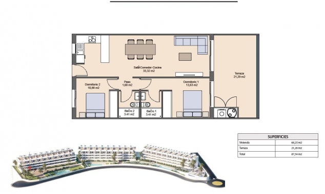 Propriété neuve à vendre - Appartement à vendre - Finestrat - Balcón De Finestrat