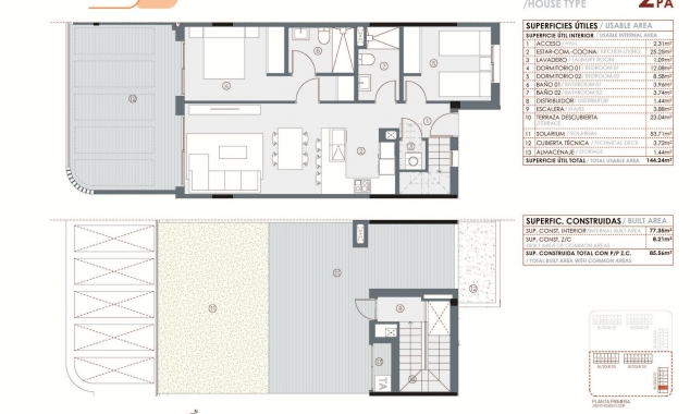 New Property for sale - Penthouse - Torrevieja - La Hoya