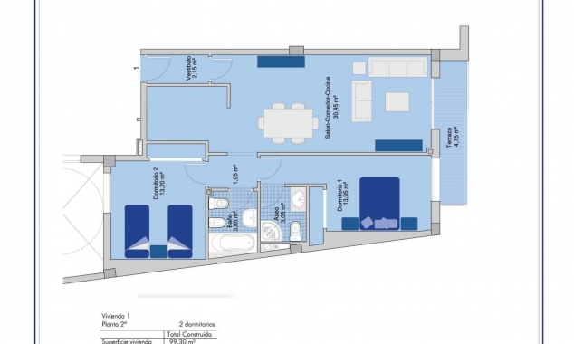 Propriété neuve à vendre - Appartement à vendre - San Miguel de Salinas - San Miguel de Salinas Town