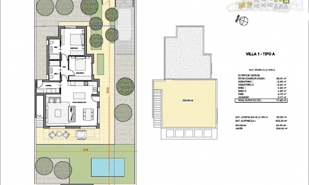 New Property for sale - Villa for sale - Fuente Alamo de Murcia - Hacienda Del Álamo Golf