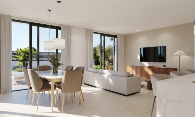 New Property for sale - Villa for sale - Fuente Alamo de Murcia - Hacienda Del Álamo Golf