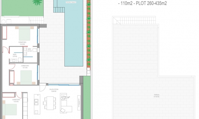Propriété neuve à vendre - Villa à vendre - San Javier - Parque del doce