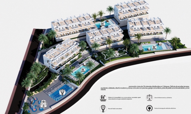 Nieuw onroerend goed te koop - Appartement te koop - Finestrat - Puig Campana Golf