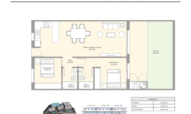 Nieuw onroerend goed te koop - Appartement te koop - Finestrat - Puig Campana Golf