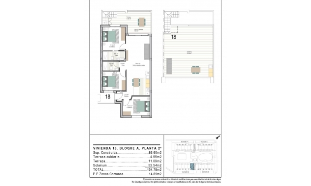 New Property for sale - Penthouse - Torre Pacheco - San Cayetano