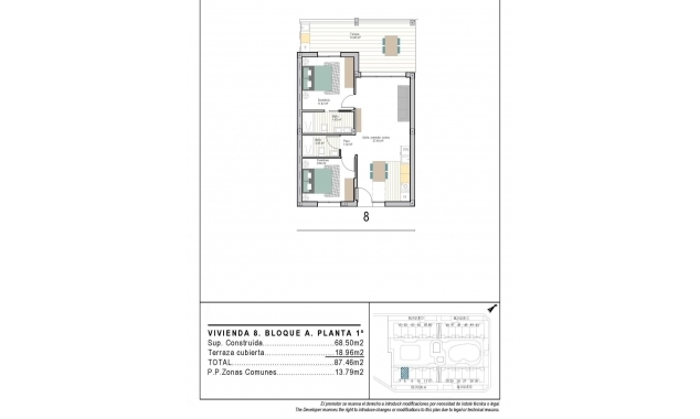 New Property for sale - Apartment for sale - Torre Pacheco - San Cayetano