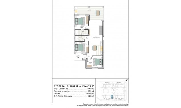 New Property for sale - Apartment for sale - Torre Pacheco - San Cayetano