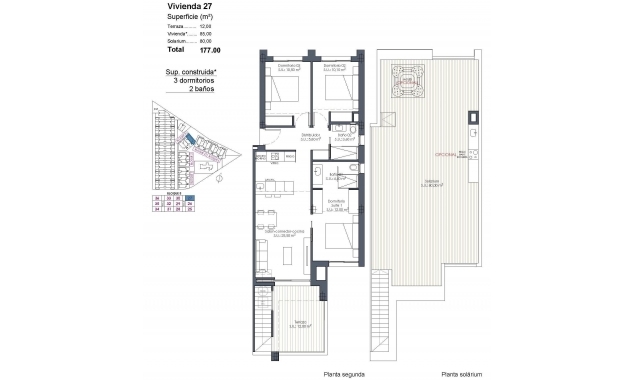 New Property for sale - Penthouse - Los Alcazares - Serena Golf and Beach Resort