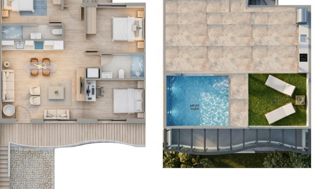 Nieuw onroerend goed te koop - Bungalow te koop - Pilar de la Horadada - parques de Andromeda