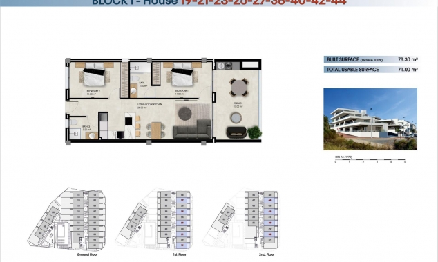 Propriété neuve à vendre - Penthouse - La Marina - La Marina del Pinet