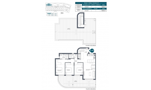 Nieuw onroerend goed te koop - Penthouse - Los Alcazares - Serena Golf and Beach Resort